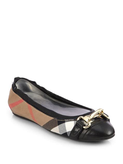 burberry loafers women's|burberry ballerina flats sale.